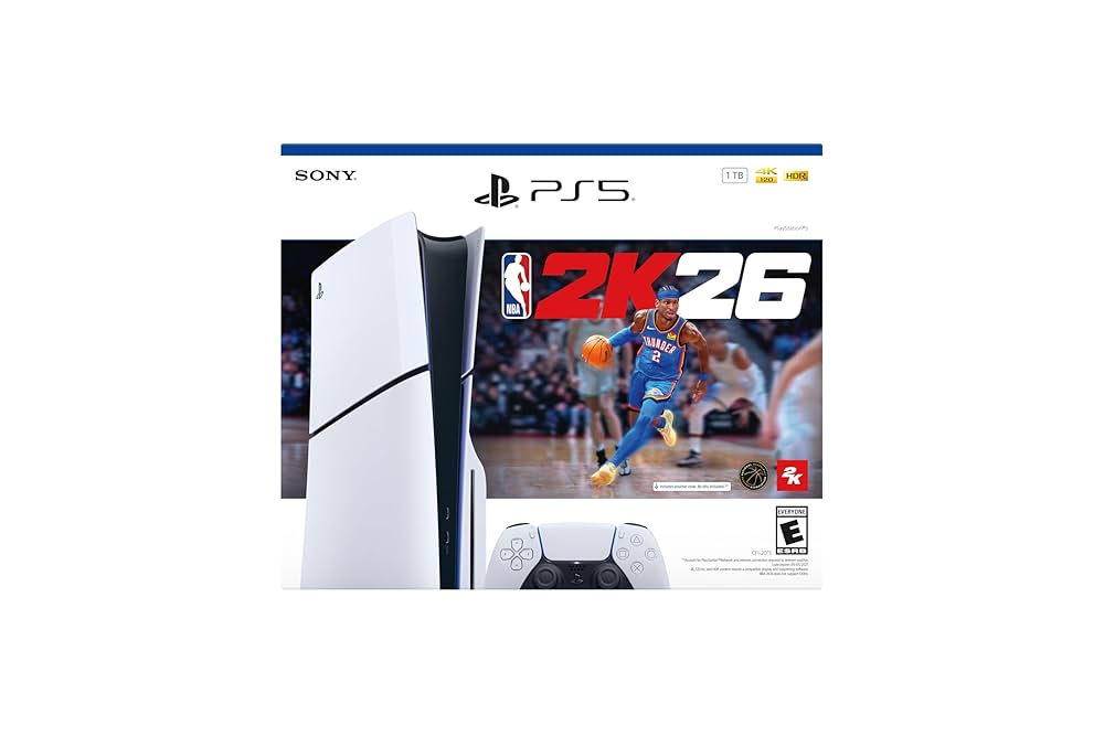 SONY - プレステ5 PS5 PlayStation5 Sony PlayStation 5 Disc Console and NBA 2K26 Bundle with